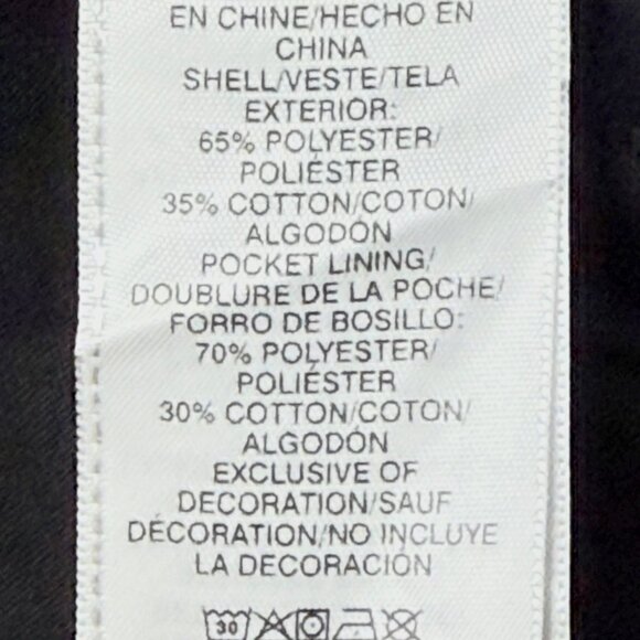 True Religion Men's Straight Leg Outline Jet Black Cargo Pants 32x32 NWT $159.00 - Picture 8 of 12